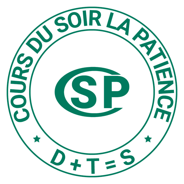 Logo du Cours du Soir La Patience