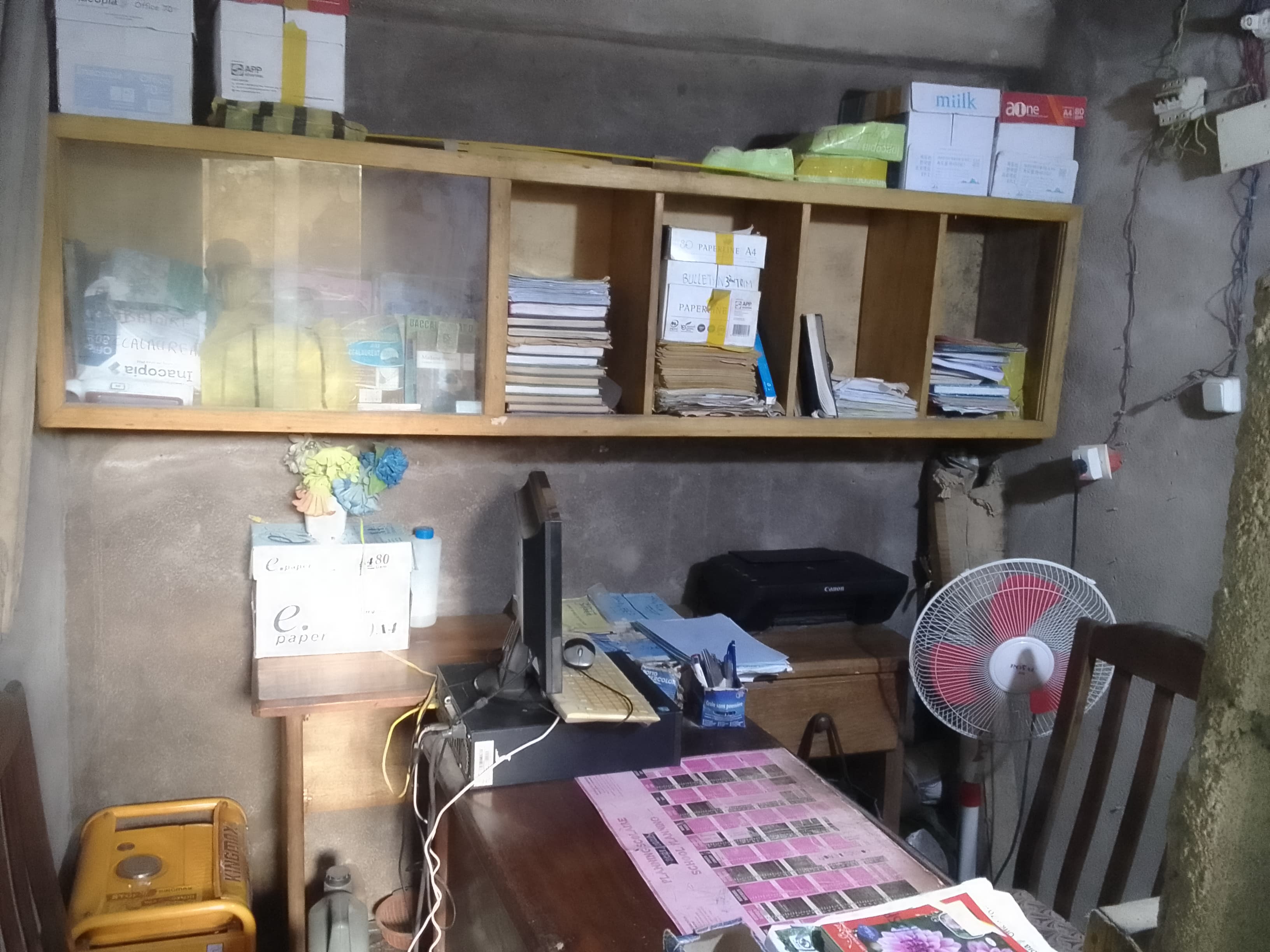 Bureau du Préfet des Etudes du Cours du Soir La Patience